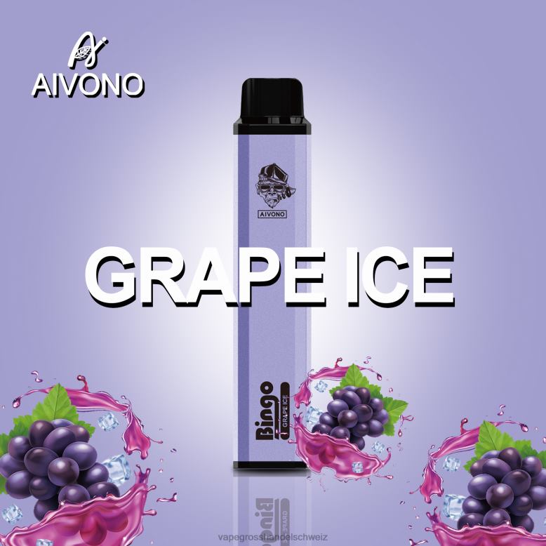 Vape Großhandel Preise - Aivono AIM BINGO 4000 Traubeneis 2VFD4142