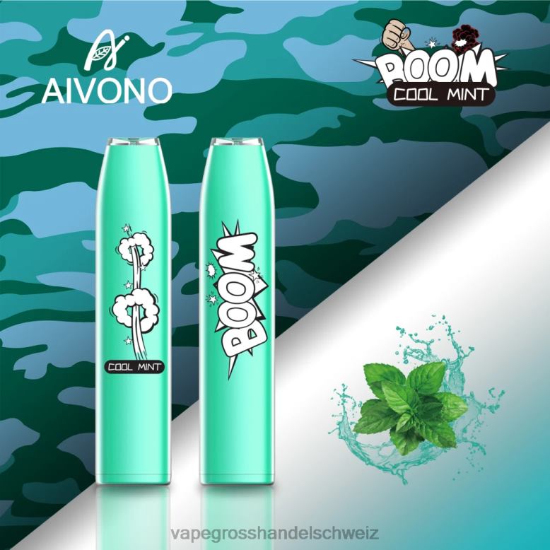Elektronische Zigarette Kaufen - Aivono AIM BOOM 600 kühle Minze 2VFD4357