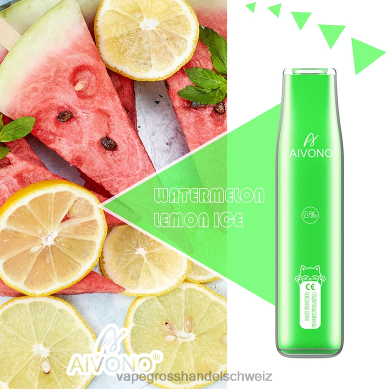 Vape Großhandel - Aivono AIM CAT 400 Wassermelonen-Zitronen-Eis 2VFD4341
