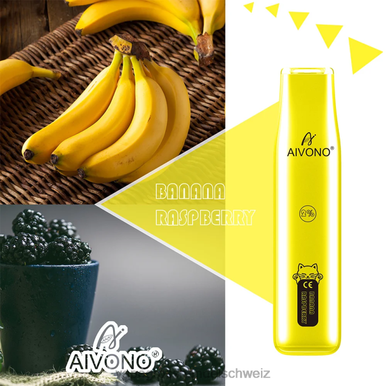 Vape Großhandel Elfbar - Aivono AIM CAT 400 Bananen-Himbeere 2VFD4334
