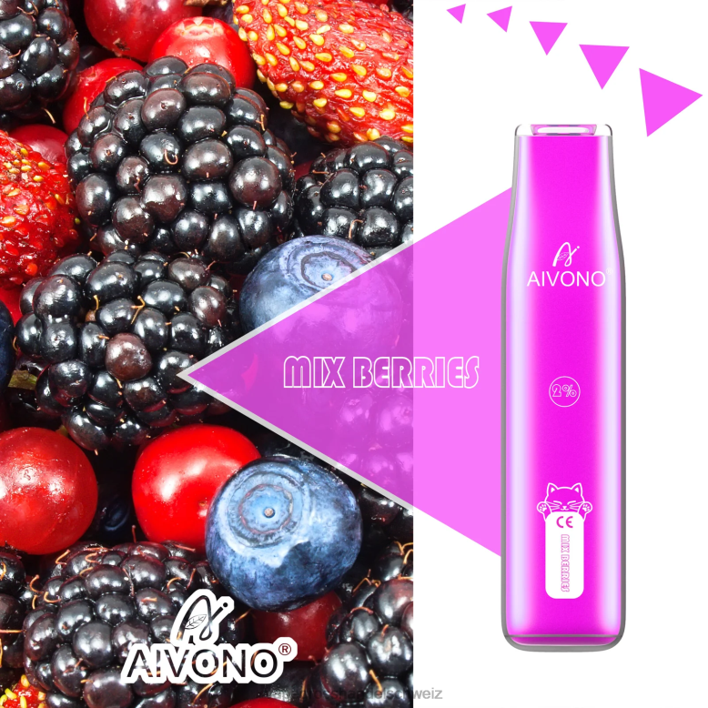 Vape Großhandel Tornado - Aivono AIM CAT 400 Beeren mischen 2VFD4343