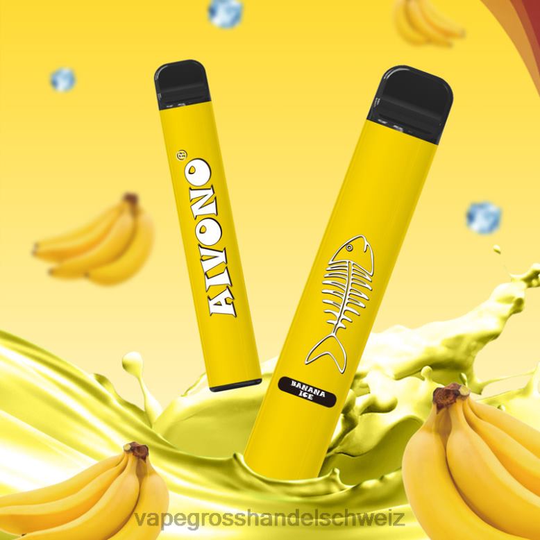 Dampfen Schweiz - Aivono AIM FISHBONE 600 Bananeneis 2VFD4276