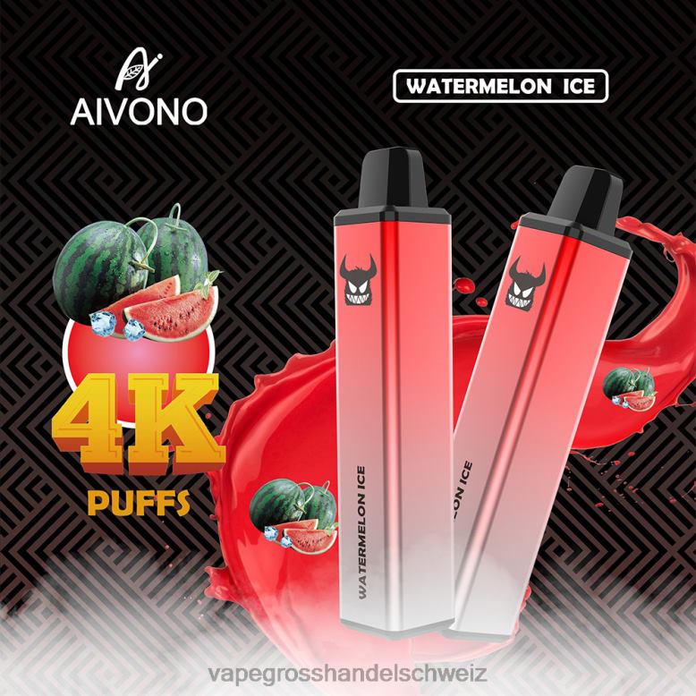 Vape Großhandel Tornado - Aivono AIM FREAK 4000 Wassermeloneneis 2VFD4253