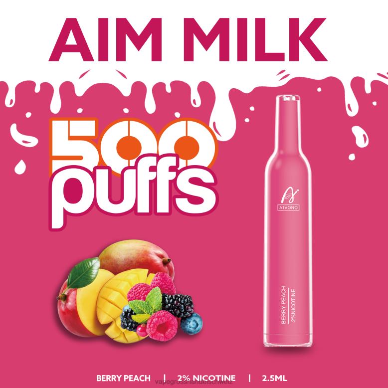 Vape Großhandel Tornado - Aivono AIM MILK 500 Beerenpfirsich 2VFD4273