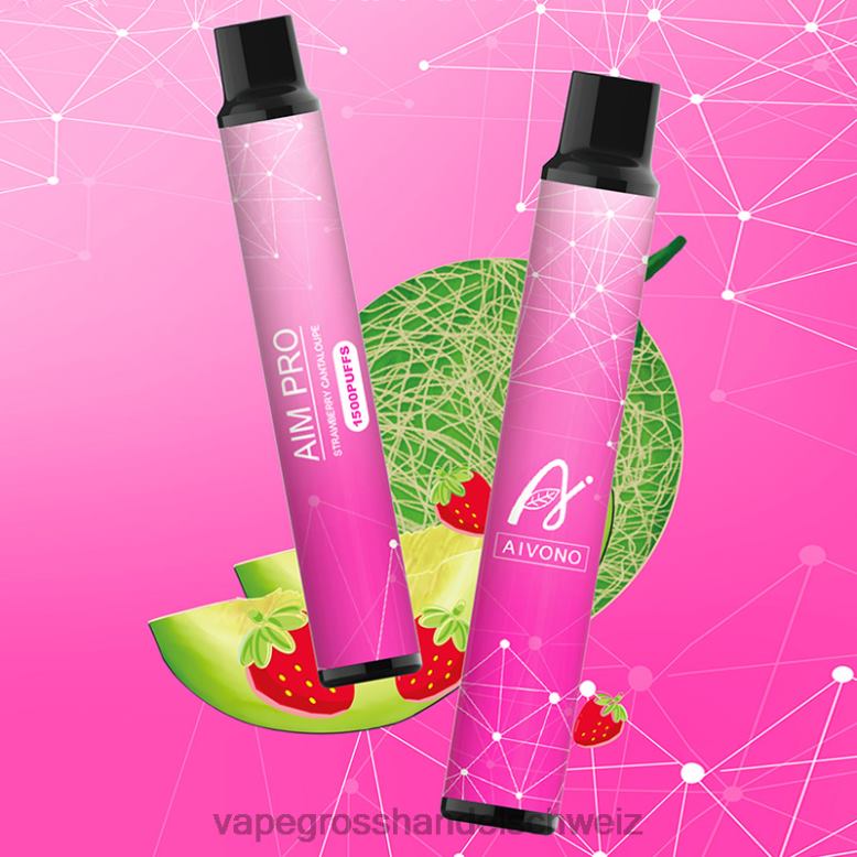 Vape Großhandel - Aivono AIM PRO 1500 Erdbeer-Melone 2VFD4161