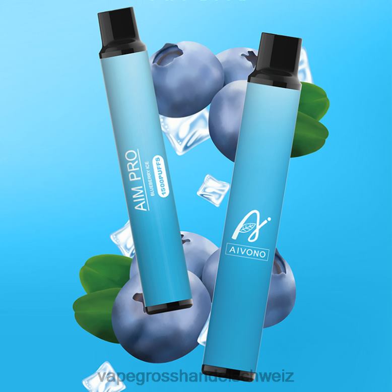 Vape Großhandel Tornado - Aivono AIM PRO 1500 Blaubeereis 2VFD4163