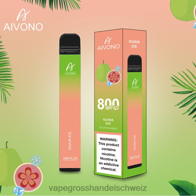 Elektronische Zigarette Iqos - Aivono AIM PLUS 800 Guaveneis 2VFD4180