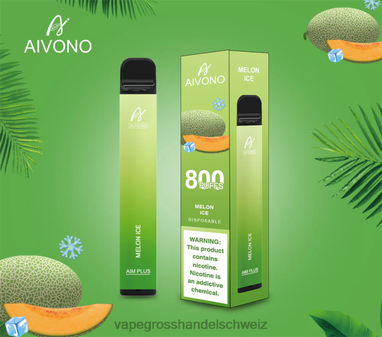 Elektronische Zigarette Kaufen - Aivono AIM PLUS 800 Meloneneis 2VFD4187