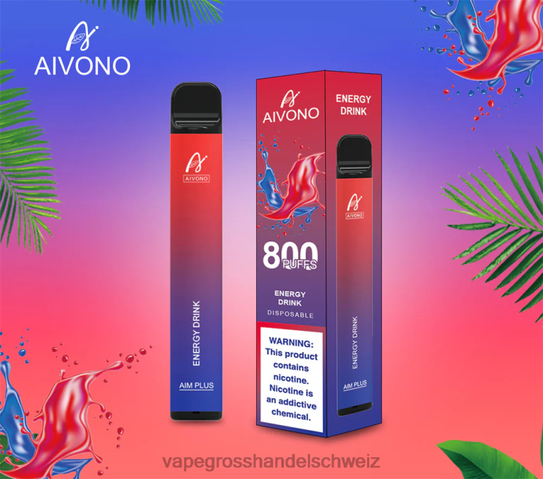 Vape Großhandel - Aivono AIM PLUS 800 Energy-Drink 2VFD4201