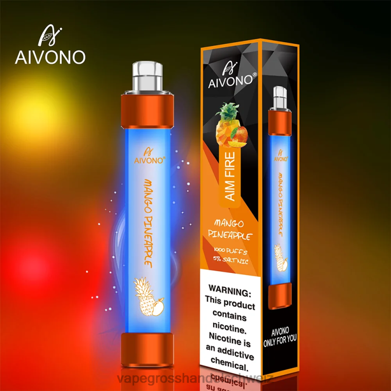 Vape Großhandel - Aivono AIM FIRE 1000 Mango-Ananas 2VFD4331