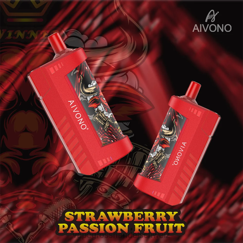Elektronische Zigarette Iqos - Aivono AIM WINNER 5000 Erdbeer-Passionsfrucht 2VFD4130