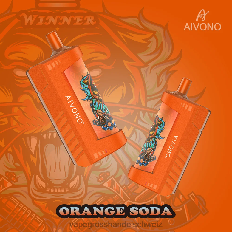 Elektronische Zigarette Ohne Nikotin - Aivono AIM WINNER 5000 Orangenlimonade 2VFD4128