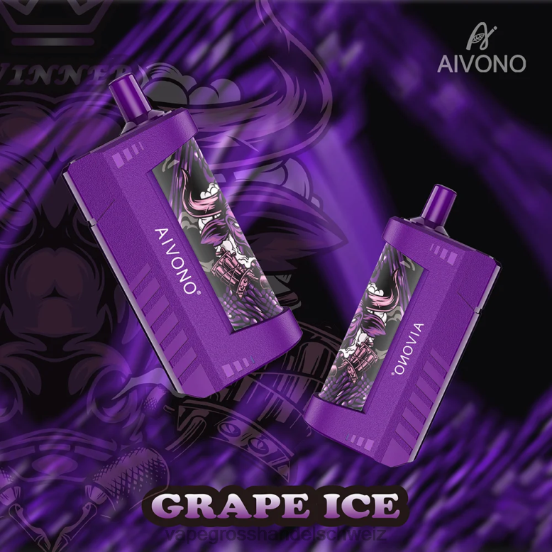 Vape Grosshandel Schweiz - Aivono AIM WINNER 5000 Traubeneis 2VFD4125