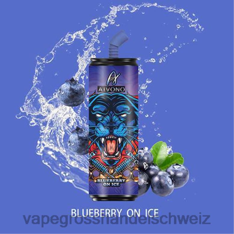 Vape Großhandel Tornado - Aivono AIM WINNER 6000 Coca-Cola-Flaschen Blaubeere auf Eis 2VFD4113