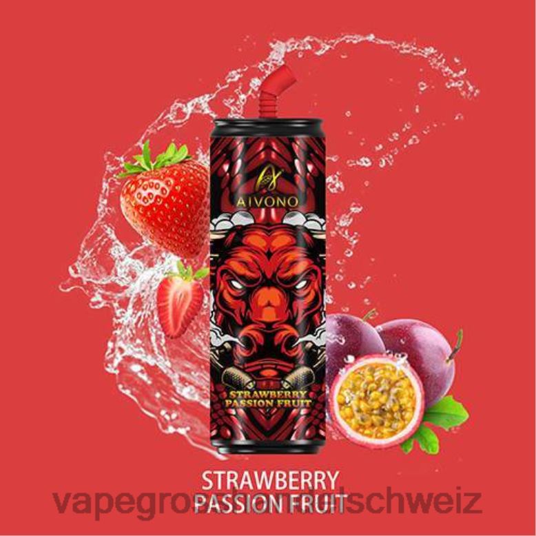 Vape Grosshandel Schweiz - Aivono AIM WINNER 6000 Coca-Cola-Flaschen Erdbeer-Passionsfrucht 2VFD4115