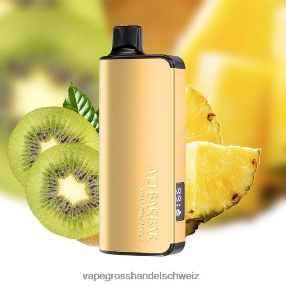 Vape Großhandel Preise - Alibarbar Ingot 20000 Einweg-Vapes Kiwi-Ananas HTX6V438