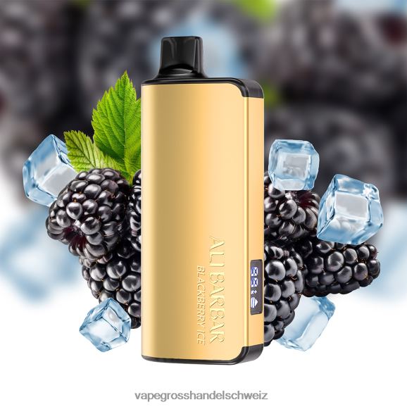 Dampfen Schweiz - Alibarbar Ingot 9000 Einweg-Vaporizer Erdbeer-Kokos-Wassermelone HTX6V424