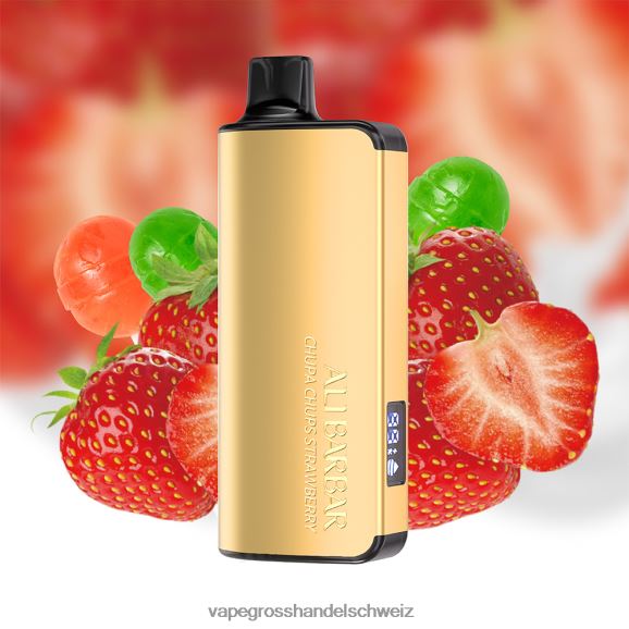 Dampfen Schweiz - Alibarbar Ingot 9000 Einweg-Vaporizer Erdbeer-Kokos-Wassermelone HTX6V424