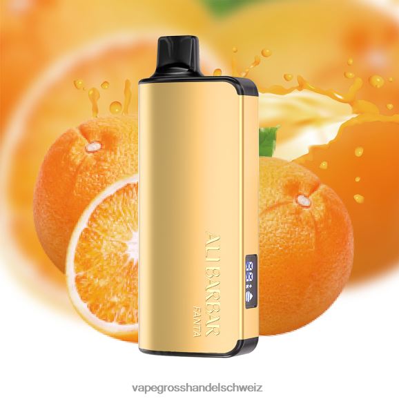 Elektronische Zigarette Kaufen - Alibarbar Ingot 9000 Einweg-Vaporizer Kalifornien Sonnenuntergang HTX6V416