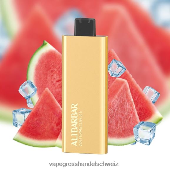 Vape Großhandel - Alibarbar Pandora 7000 Einweg-Vaporizer Wassermeloneneis HTX6V464
