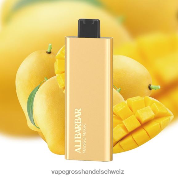 Vape Großhandel Elfbar - Alibarbar Pandora 7000 Einweg-Vaporizer Mango-Magie HTX6V467