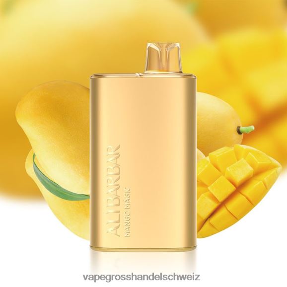 Elektronische Zigarette Kaufen - Alibarbar Rich 8000 Einweg-Vaporizer Mango-Magie HTX6V47