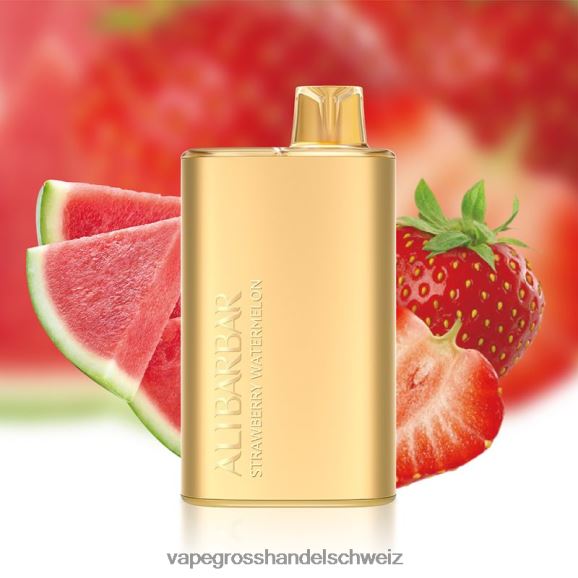 Vape Großhandel Elfbar - Alibarbar Rich 8000 Einweg-Vaporizer Erdbeerwassermelone HTX6V413