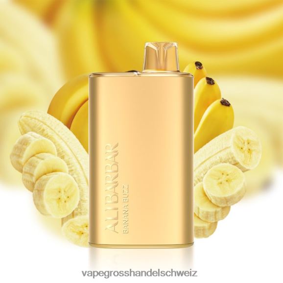 Vape Großhandel Preise - Alibarbar Rich 8000 Einweg-Vaporizer Bananensummen HTX6V42