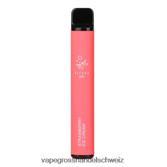 Vape Großhandel Elfbar 666R84104 Erdbeereis ELFBAR 600