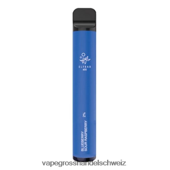 Vape Großhandel Tornado 666R84103 Heidelbeere, saure Himbeere ELFBAR 600