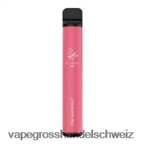 Vape Grosshandel Schweiz 666R84105 rosa Grapefruit ELFBAR 600