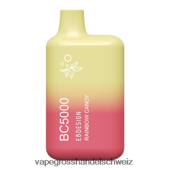 Dampfen Schweiz 666R84306 Regenbogenbonbons ELFBAR BC5000