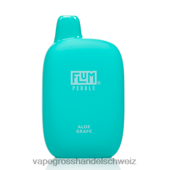 Vape Grosshandel Schweiz - FLUM PEBBLES 6000 Züge Aloe-Traube 6F44814