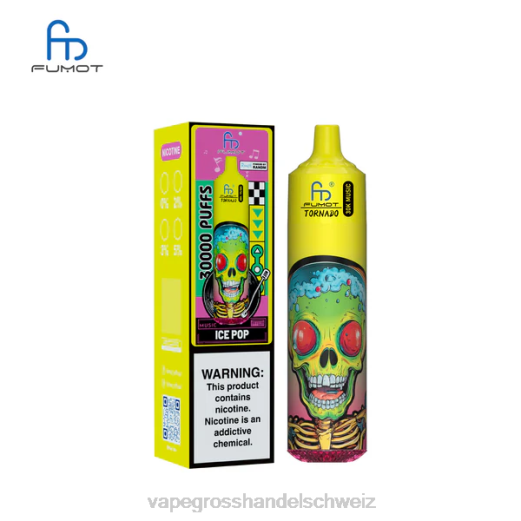 Vape Grosshandel Schweiz - Fumot Tornado 30.000 Musik Eis am Stiel 2F2015