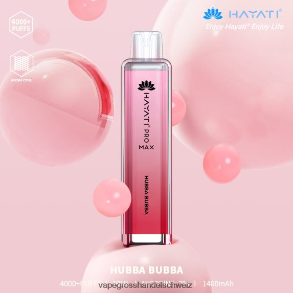 Elektronische Zigarette Iqos 666R84160 Hubba Bubba Hayati Pro Max 4000