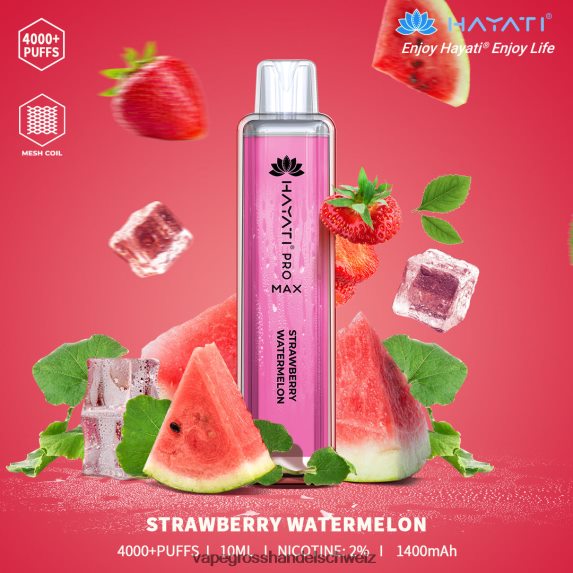 Elektronische Zigarette Kaufen 666R84177 Erdbeerwassermelone Hayati Pro Max 4000