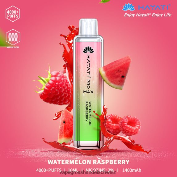 Elektronische Zigarette Kaufen 666R84197 Wassermelone Himbeere Hayati Pro Max 4000