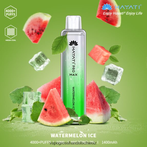 Vape Großhandel 666R84181 Wassermeloneneis Hayati Pro Max 4000