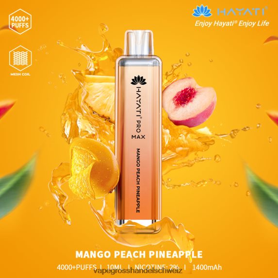 Mango-Pfirsich-Ananas