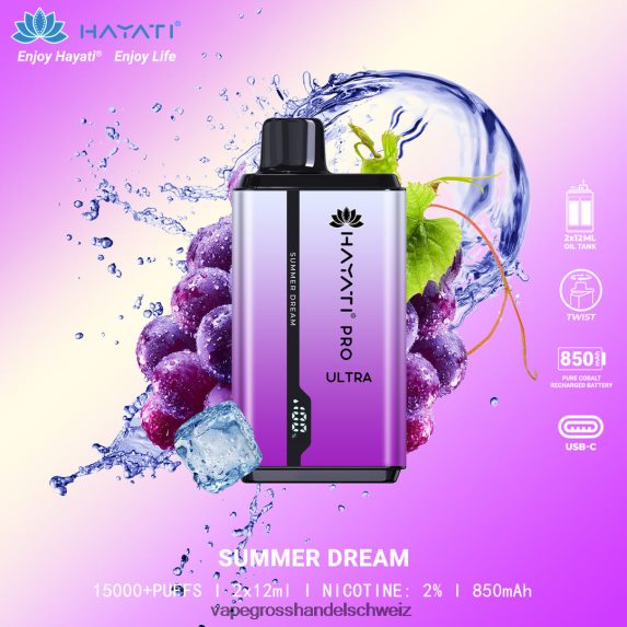Elektronische Zigarette Kaufen 666R84217 Sommertraum Hayati Pro Ultra