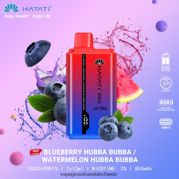 blaubeer-hubba-bubba/wassermelonen-hubba-bubba