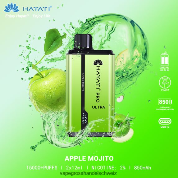 Apfel-Mojito