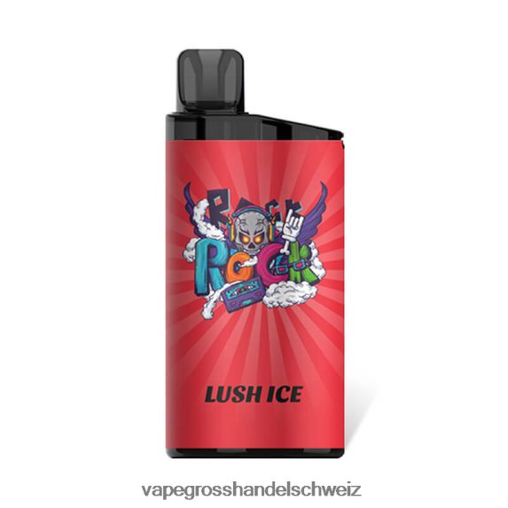 Vape Großhandel Tornado 666R8493 üppiges Eis IGET BAR 3500 5 % Nikotin