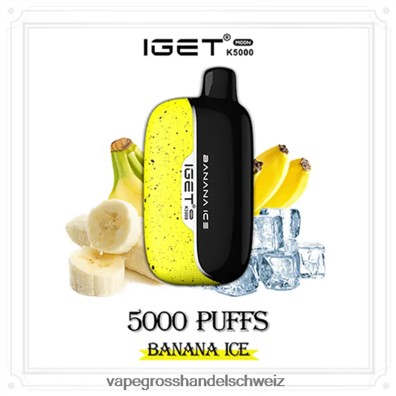 IGET Moon k5000 Bananeneis 688H4D11 - Vape Großhandel