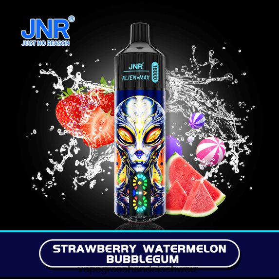 Dampfen Schweiz 666R84566 Erdbeer-Wassermelonen-Kaugummi JNR ALIEN MAX