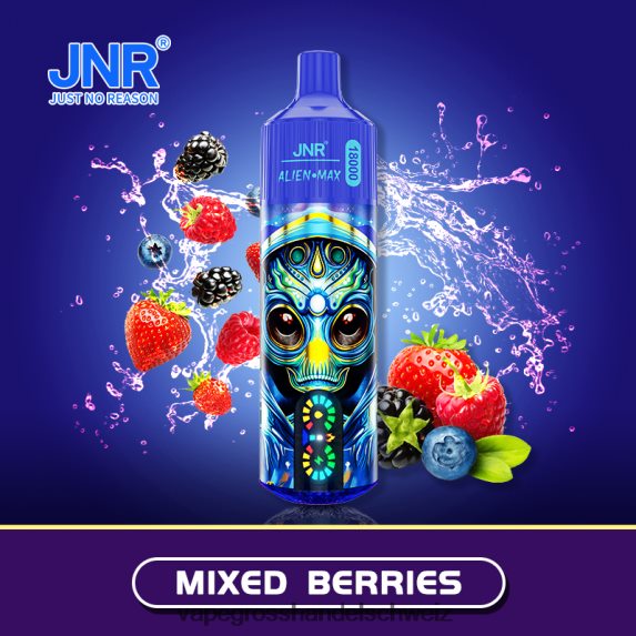 Vape Großhandel 666R84571 gemischte Beeren JNR ALIEN MAX