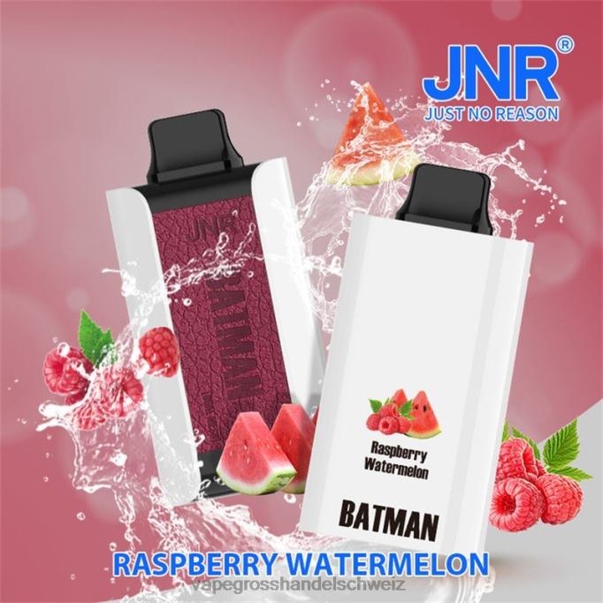 Elektronische Zigarette Flugzeug - JNR BATMAN 11000 Himbeer-Wassermelone NX6R29