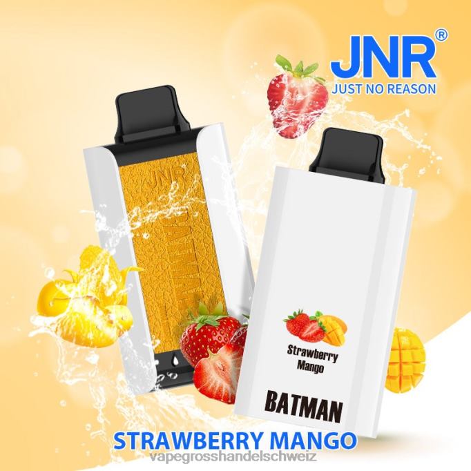 Elektronische Zigarette Iqos - JNR BATMAN 11000 Erdbeer-Mango NX6R210
