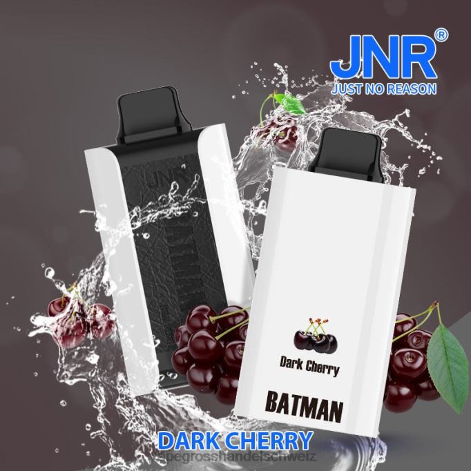 Elektronische Zigarette Iqos - JNR BATMAN 11000 dunkle Kirsche NX6R220