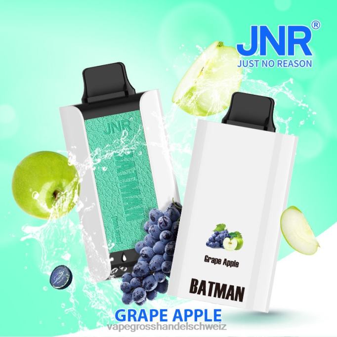 Vape Großhandel Preise - JNR BATMAN 11000 Traubenapfel NX6R22